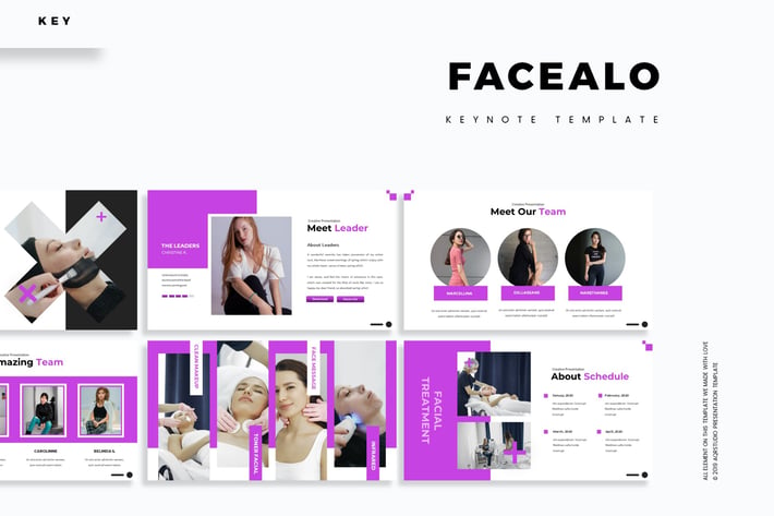 Facealo - Keynote Template