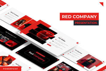 Red Company - Powerpoint Template