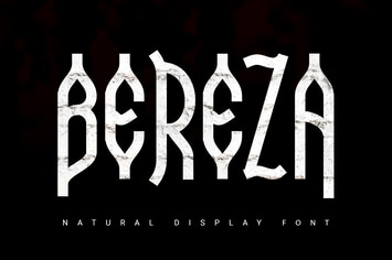 Bereza | nature font