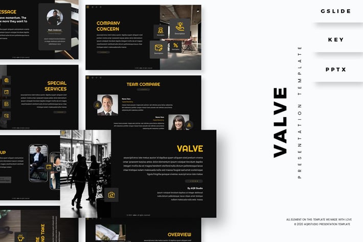 Valve - Presentation Template