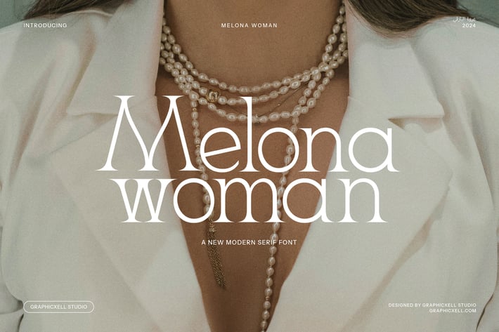 Melona Woman - Elegant Serif Font