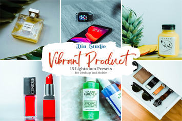Vibrant Product Lightroom Presets