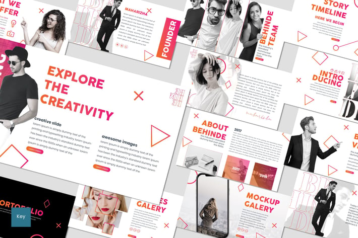Behinde - Keynote Template