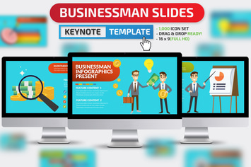 Businessman Keynote Presentation