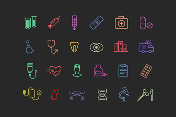 24 Medical Icons