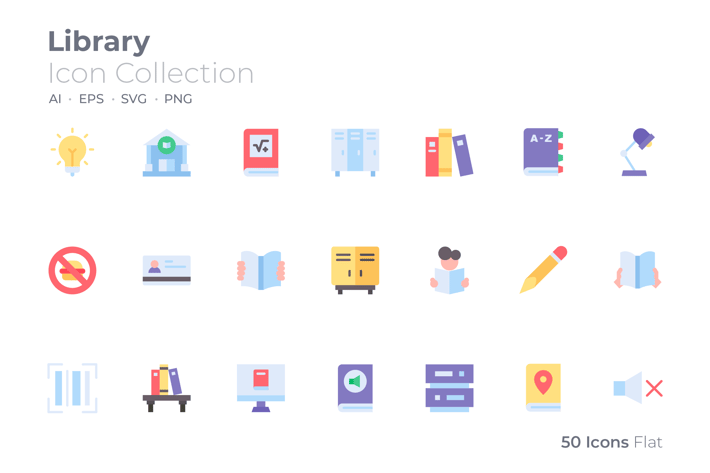 Library Color Icon