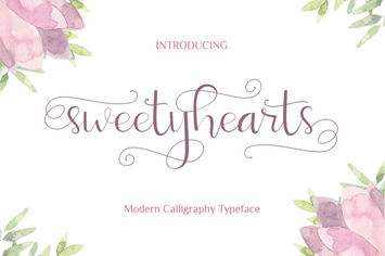 Sweetyhearts - Modern Calligraphy Font