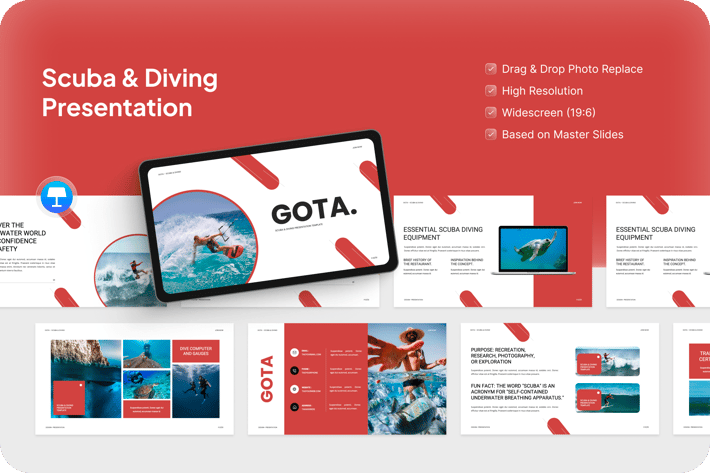 Gota - Scuba & Diving Keynote Presentation