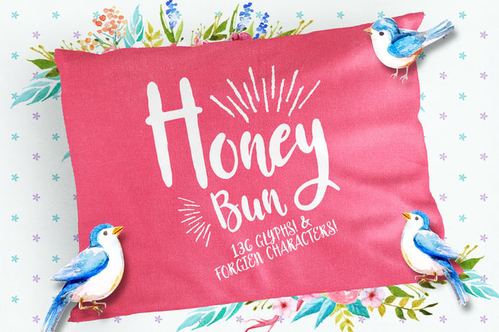 Honey Bun - Typeface