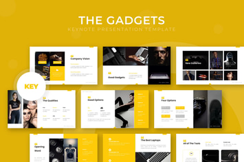 The Gadgets - Keynote Template