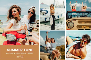 Summer Tone 2 Photoshop Action & Lightrom Presets