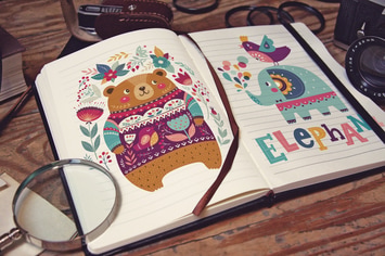 Pocket Notebook Writing Lens