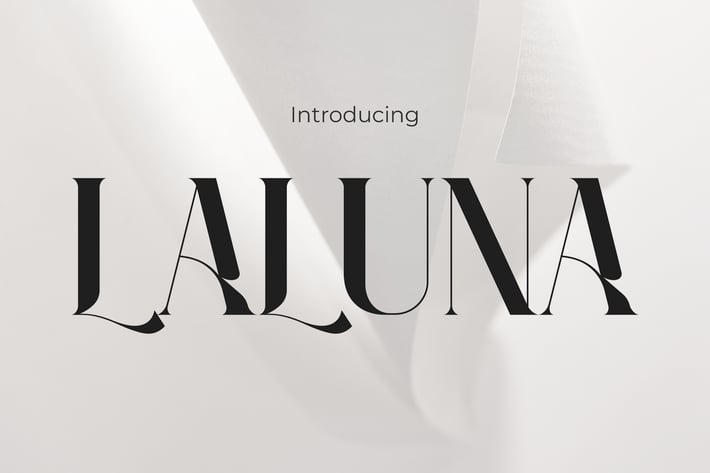 Laluna - Modern Elegance Font