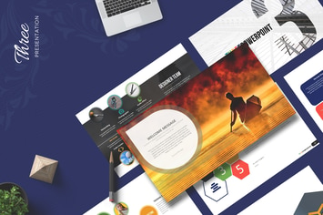 Three - Powerpoint Template