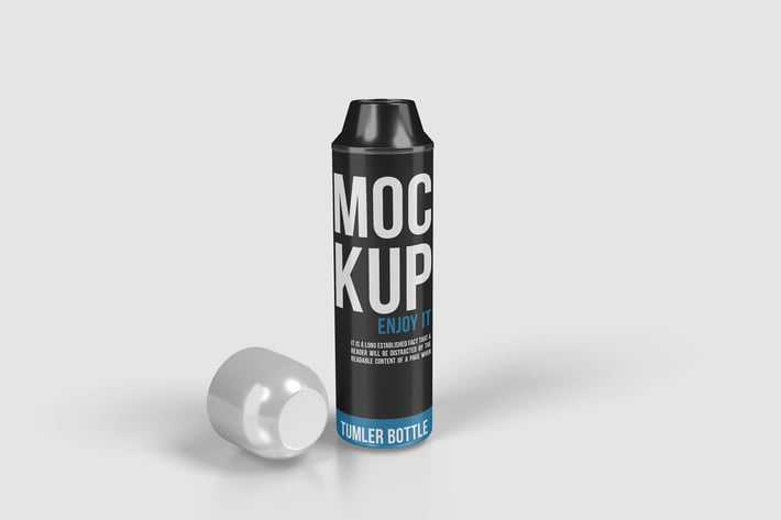 Tumbler Bottle Mockup