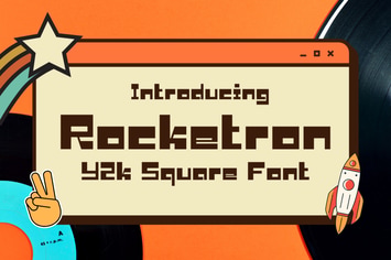 Rocketron - Y2k Font