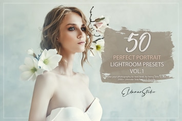 50 Perfect Portrait Lightroom Presets - Vol. 1