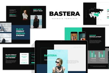 Bastera : Fashion Sale Promo Lookbook Keynote