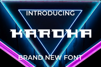 Karoha Font