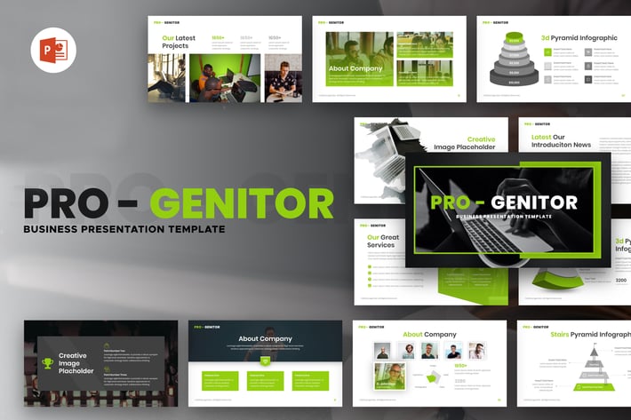 Pro Genitor Business Presentation Template