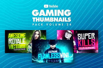 Gaming Youtube Thumbnails Pack 24