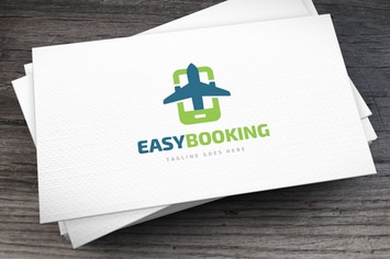 Easy Booking Logo Template