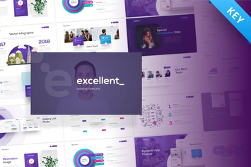 Excellent Creative Keynote Presentation Template