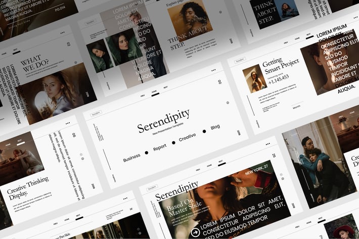 Serendipity - Modern Fashion Design Powerpoint 