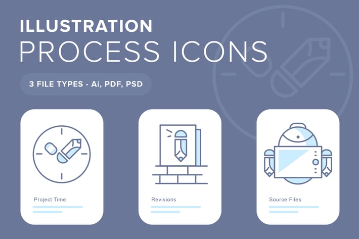 Illustration Process Icons