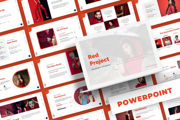 Red Project - Powerpoint Template