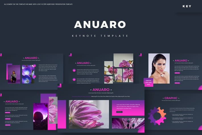 Anuaro - Keynote Template
