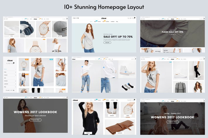 Claue - Clean, Minimal HTML5 Template