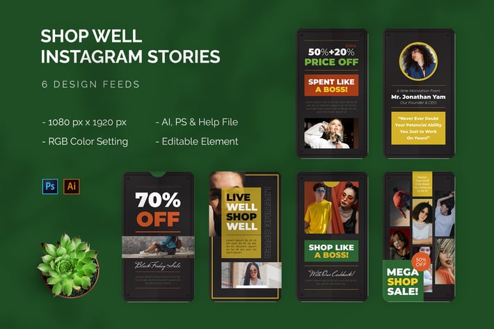 Shop Well - Instagram Story