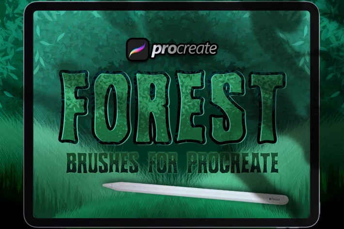 Dans Forest Brush For Procreate 