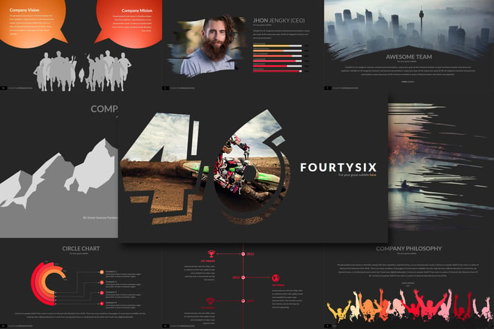 Fourty 6 - Keynote Template