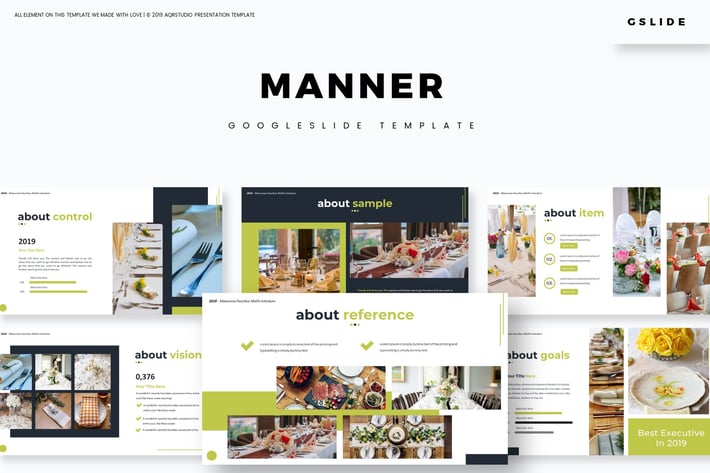 Manner - Google Slides Template