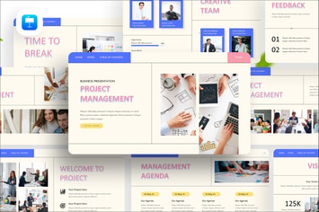Project Management Keynote Presentation Template