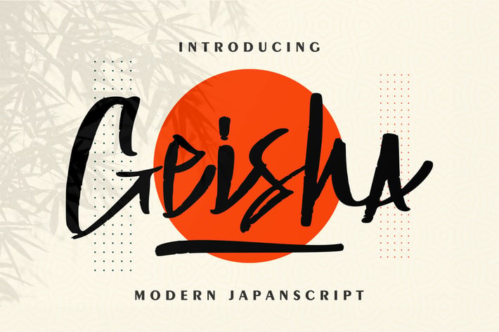 Geisha | Modern Japan Script 