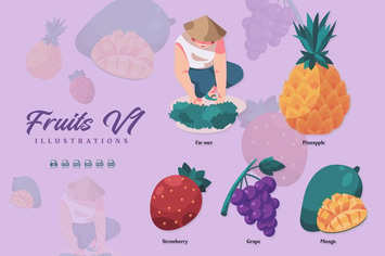 Fruits V1 - Illustrations