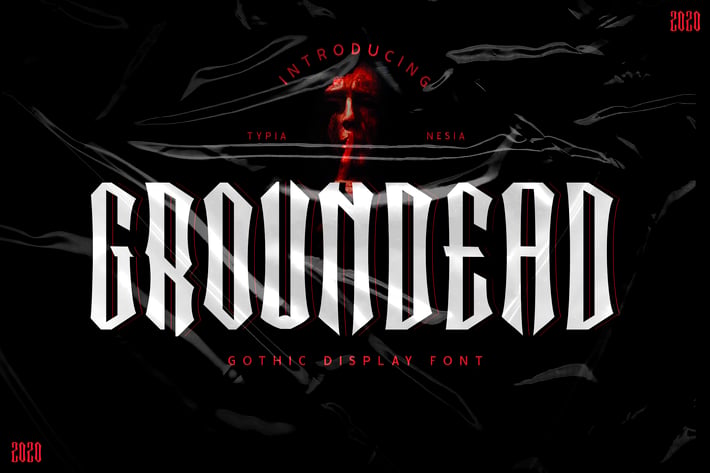 Groundead - Gothic Font