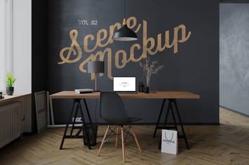 Mock-up interior scene vol. 02