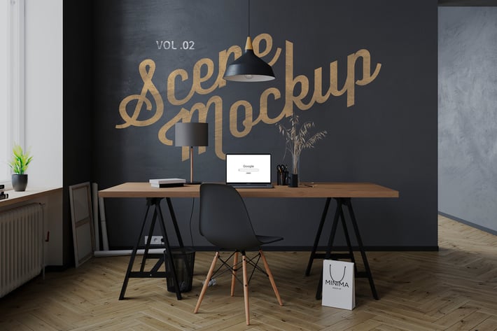 Mock-up interior scene vol. 02