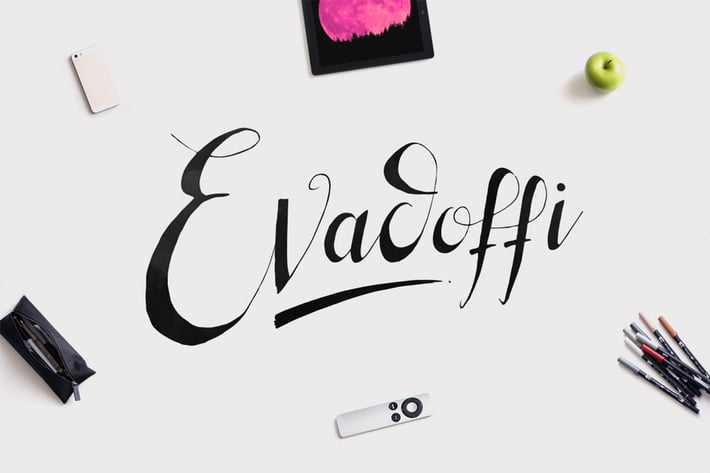 Evadoffi Typeface