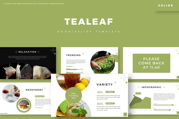 Tealeaf - Google Slides Template