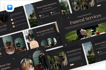 Funeral Services Keynote Presentation Template