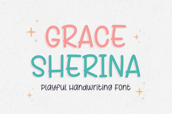 Grace Sherina - Fun Handwritten Font