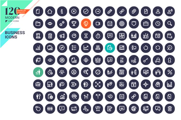 Business and Finance Line Icons