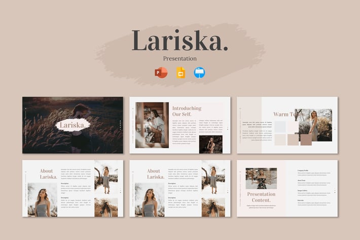 Lariska - Presentation Template