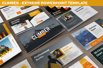 Climber - Extreme Powerpoint Template