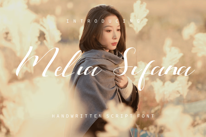 Melia Sifana Font.